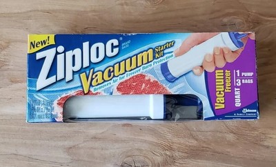 ziploc vacuum bags quart size