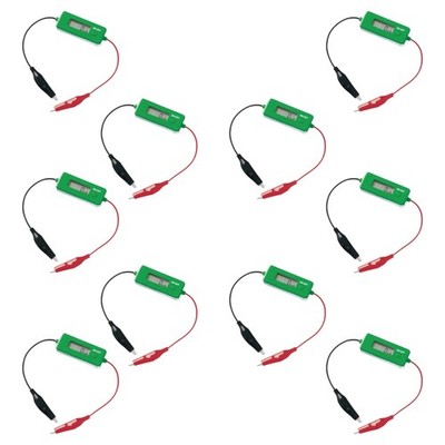Ammeter, Digital, DC, 3A, 1mA Resolution, Pack of 10