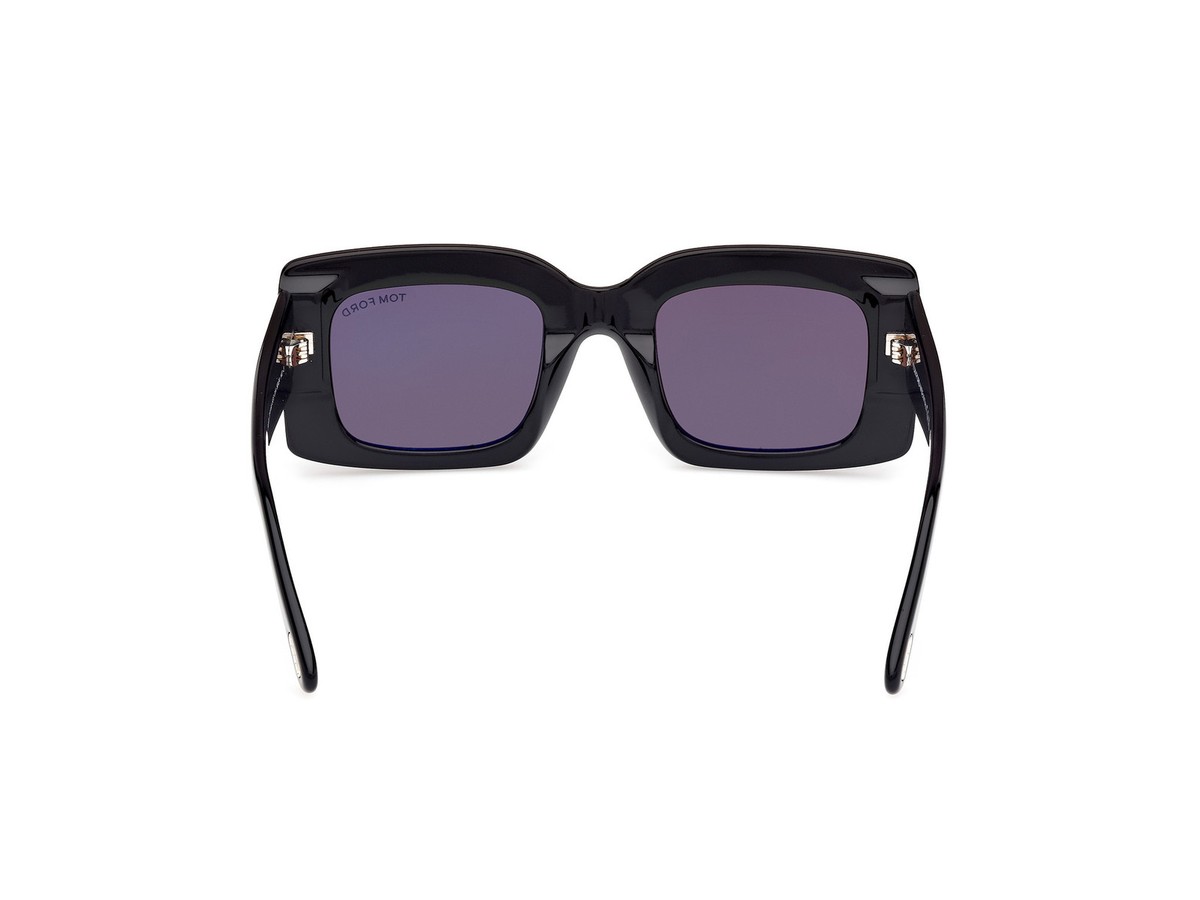 Tom Ford Brigitta Sunglasses TF1188 01A Black 50mm FT1188 FT1188_01A_50MM_C main image 2