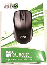 BTO / M309 / OPTICAL MOUSE / WIRED USB / 3 BUTTON /  1000DPI / NEW IN BOX