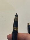 Sheaffer Vintage Black Fountain Pen with 14K Gold Nib Engraved, Made in USA — photo 2