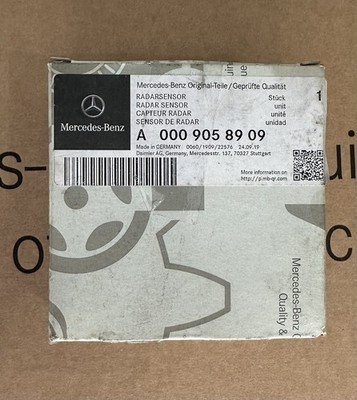 A0009058909 Genuine Mercedes-Benz Center Front Radar Sensor.