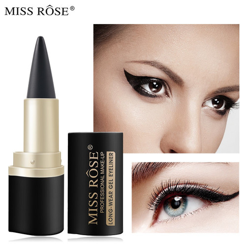 Waterproof Black Eyeliner Liquid Eye Liner Pen Pencil Gel Beauty Makeup Cosmetic - Picture 3 of 6