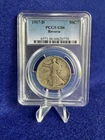 1917-D Reverse Mint Mark Walking Liberty Half Dollar 50c *PCGS G6 Good*