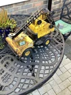Tonka Large Mighty Pressed Steel Vintage Crane For Restoration Or Spares