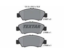 Brake pad set, disc brake Textar 2169701 for Honda logo