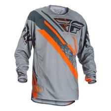 FLY RACING Maglia Cross Evo Grigio/Arancio/Nero Tg.L - 371-228L