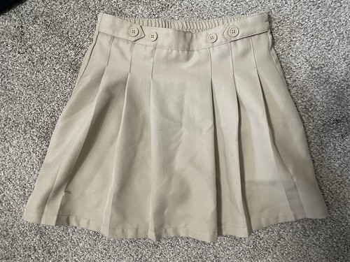 Girls Size 16 Izod Khaki Skort School Uniform