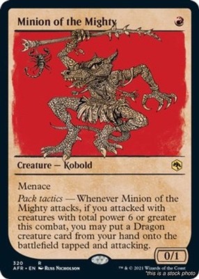 JP Minion of the Mighty (Showcase) 320 Adventures in the Forgotten Realms Rar...