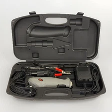 Rapala Deluxe Electric Fillet Knife Set 6" & 7.5" Blades AC/DC Adapter Case