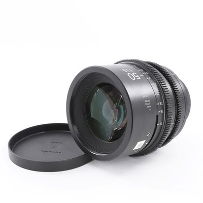 SIGMA 50mm T1.5 FF High-Speed Cine Lens for Canon   Mint (FPP010803)