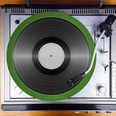 Turntable Mat Vibration Reducing Slipmat Record Player Slipmat Phonograph Mat