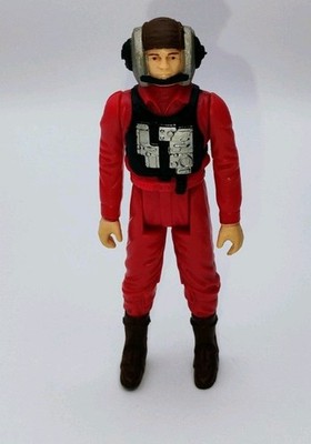 Vintage Star Wars B Wing Pilot Action Figure Fighter Kenner No COO 1984 Toy (A