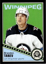 2019-20 O-Pee-Chee Retro Black Border Brandon Tanev 028/100 Winnipeg Jets #124