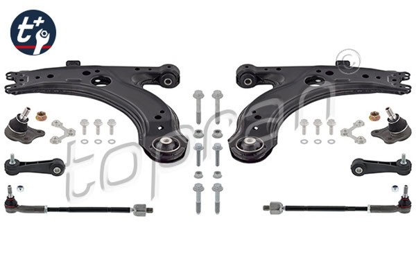 Topran Lenkersatz RadaufhäNgung T+ 115 798 FüR VW 1J2 Seat 1J6 Bora Skoda Audi 1-image