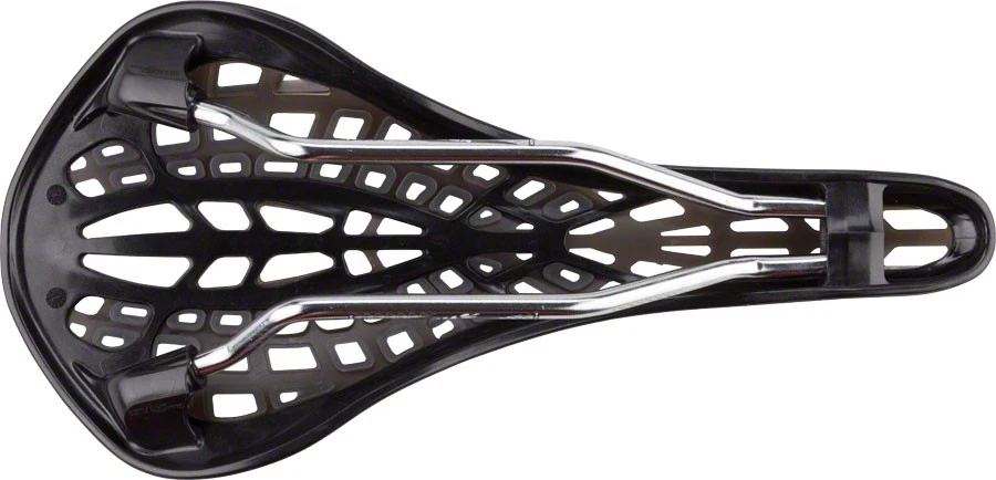 Tioga Spyder Stratum Saddle - Chromoly Rails, Composite Cover, Shock-Absorbing - Image 3 of 4