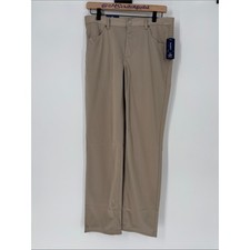Izod performance pants khaki husky 14 boys new