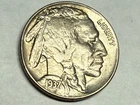 1937 Indian Head BUFFALO NICKEL. Choice AU-UNC slider+. #q3