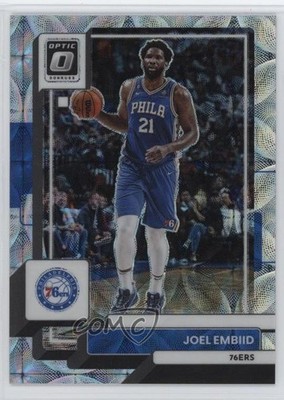 2022-23 Panini Donruss Optic Premium Box Set Prizm 31/249 Joel Embiid #27 1s5g