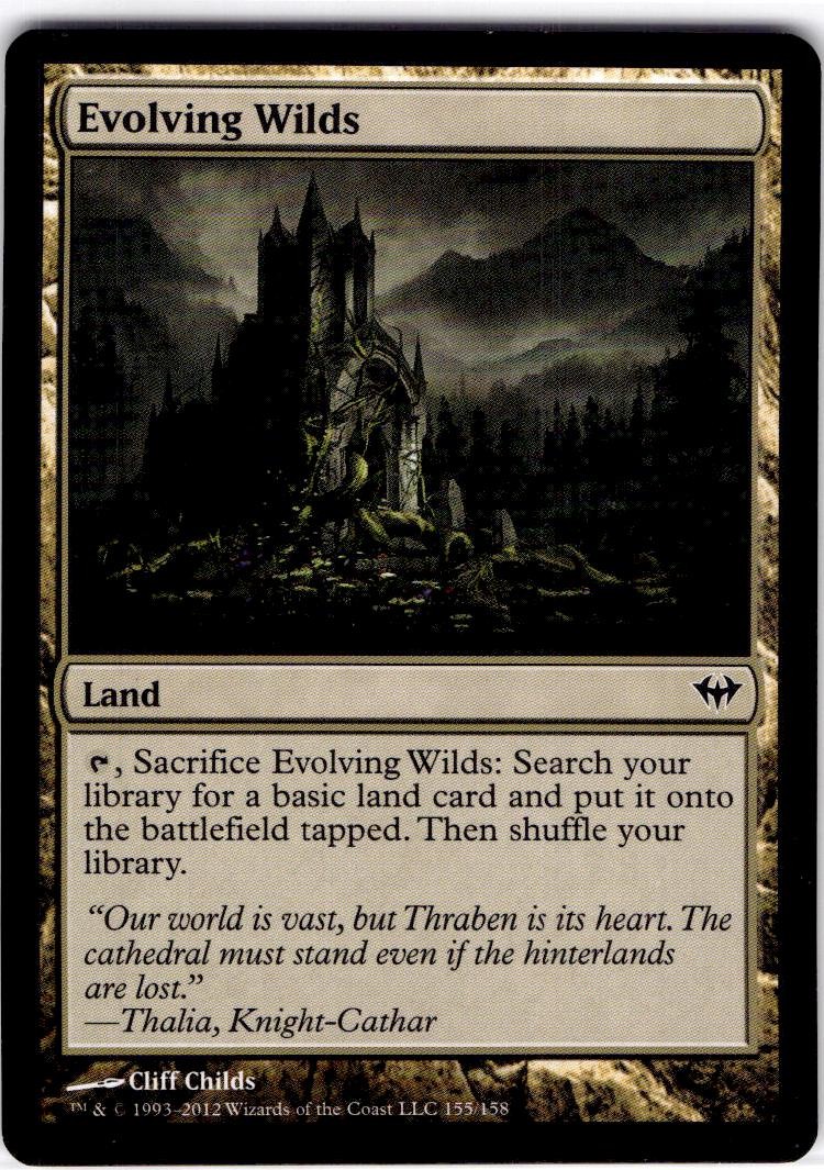 MTG Evolving Wilds Dark Ascension Common #155