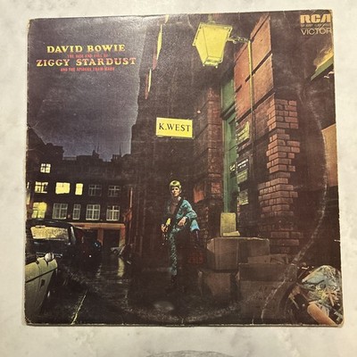SF8287 12'' '73 DAVID BOWIE ''THE RISE AND FALL OF ZIGGY STARDUST AND..'' 2E 2E G