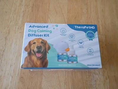 TheraPetMD Advanced Dog Calming Diffuser Kit 1 Diffuser 2Refill 48ml 30 Days New