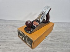 STANLEY SHEFFIELD NO 4 VINTAGE PLANE - USED BUT IN ORIGINAL BOX WITH  LEAFLET  