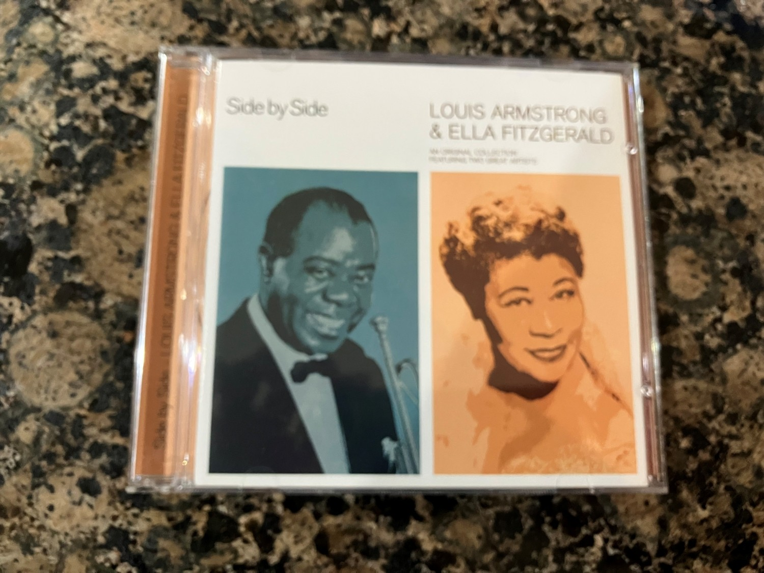 N/A - SIDE BY SIDE LOUIS ARMSTRONG & ELLA FITZGERALD CD (N/A) FREE SHIPPING