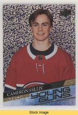 2020-21 Extended Series Young Guns Speckled Rainbow Foil Cameron Hillis READ c5r