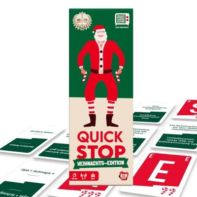 ATM GAMING DEUTSCHLAND GMBH Quickstop Das Buchstaben-Duell - Weihnachtsedition
