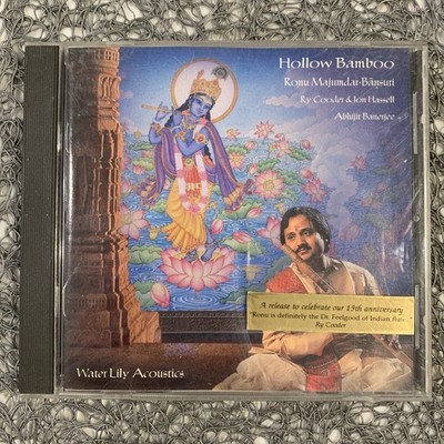 Ronu Majumdar : Hollow Bamboo (CD, Water Lily Acou.) Jon Hassell, Ry Cooder