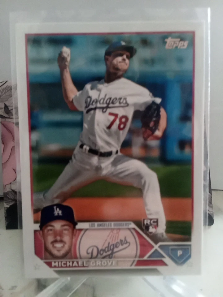 2023 Topps Series 1 - Michael Grove #15 (RC) - Image 2 of 4