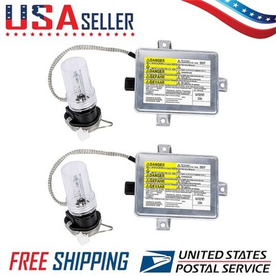 HID Xenon Headlight Ballast & Igniter & Bulb for 2004 2005 Acura TSX 3.2L 2 Set