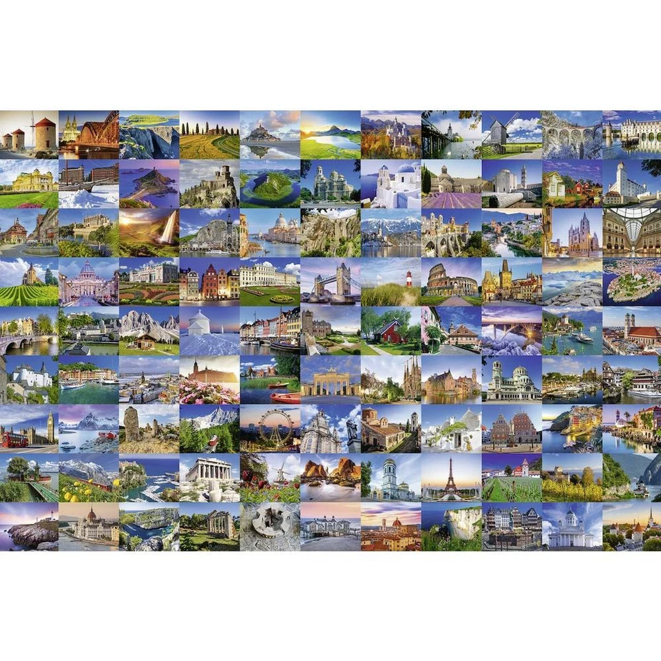 Ravensburger Puzzle - 99 è bellissimo Places in Europe - Immagine 3 di 3