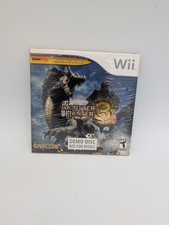 Monster Hunter 3 Tri Demo Game Disc (Nintendo Wii) GameStop Exclusive - NEW