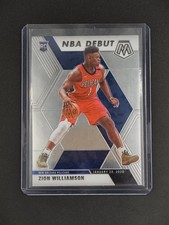 Zion Williamson RC 2019-20 Panini Mosaic Basketball NBA Debut #269 ② [3hk