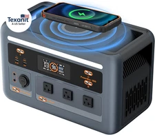 Powermax 1800 Portable Power Station, 1024Wh Lifepo4 Battery, 1800W AC (3600W Su