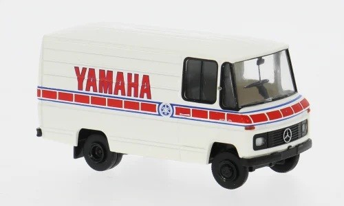 Brekina 36859 1:87 Mercedes L 406 D Box Truck 1967, Yamaha - New