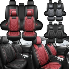 For Jeep Compass/Grand Cherokee Car Seat Covers Leather Front Rear Protectors