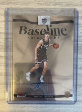 2026 Topps Finest Baseline Autographs #BA-MR Maxime Raynaud RC Kings