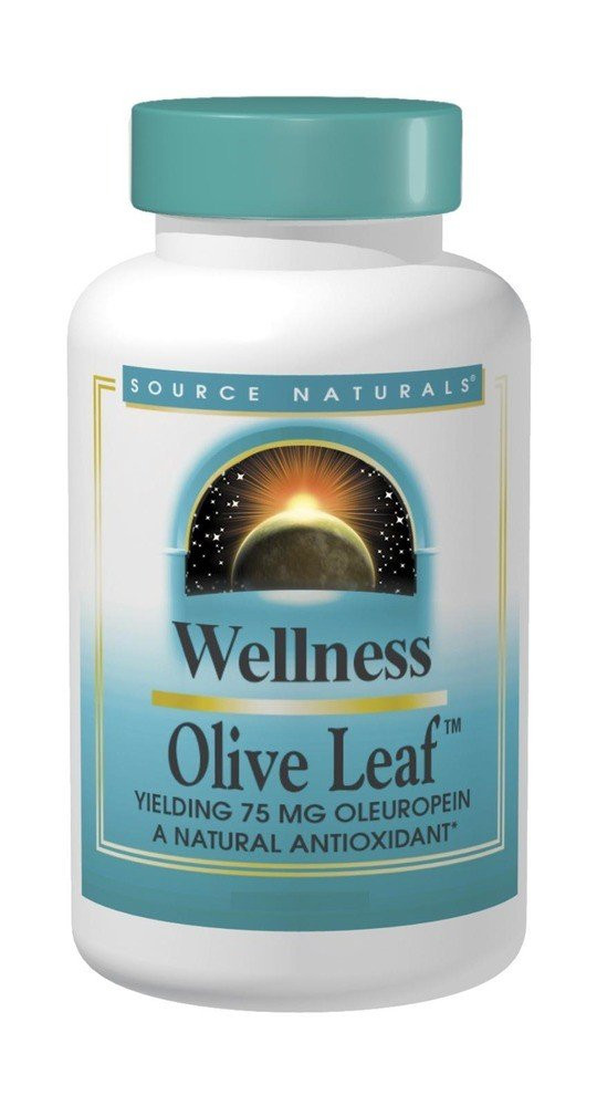 Source Naturals Inc Wellness Стандартизированный экстракт листьев оливы 60 таблеток 2390₽