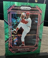 Mario Soto 2023 Panini Prizm Green Scope /75 Reds
