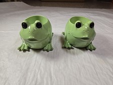 Melrose Frog Planters, set of 2