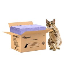 Universal Fit Cat Pad Refills for Litter Box, Unscented, Odor Control, Pack o...