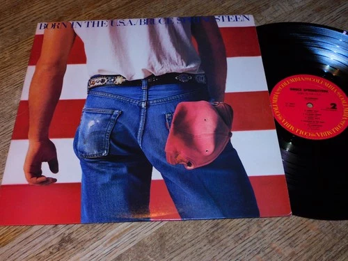 Bruce Springsteen Born in the USA Vinyl LP Record 1984   Vinyl cleaned NM