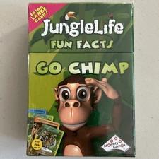 Jungle life Fun Facts GO CHIMP Extra Large Cards by Identity Games