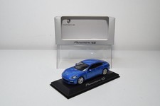 B50 1:43 HERPA PORSCHE PANAMERA 4S 4 S METALLIC BLUE MIB