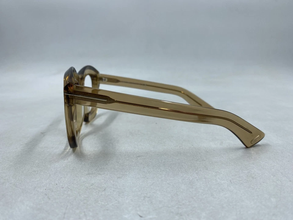 Gafas rectangulares transparentes marrones Tom Ford Foto 4 de 4