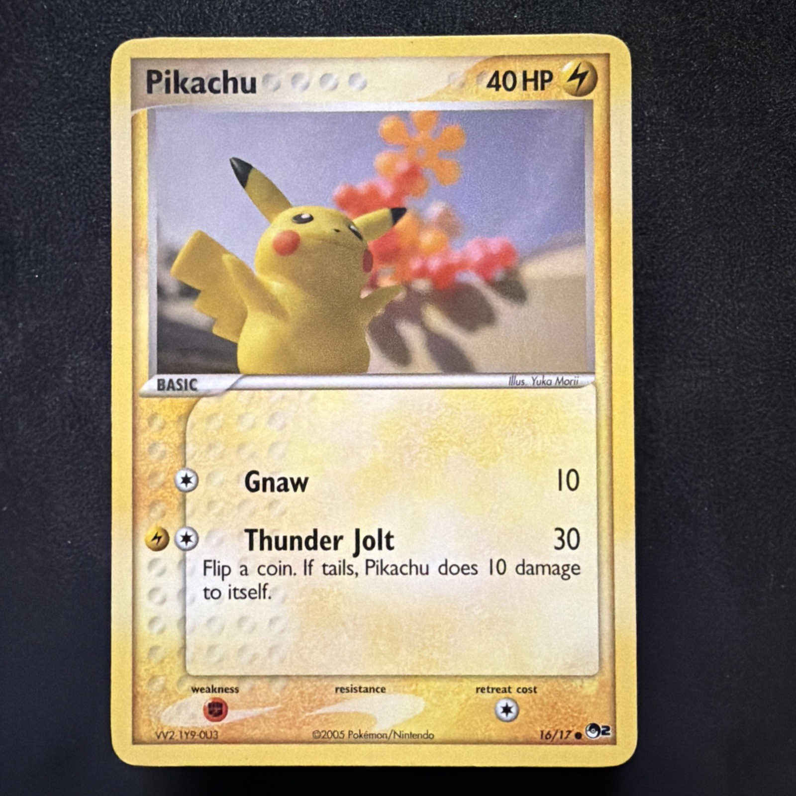 Pokemon Pikachu 16/17 - Pop2  Fast Ship 