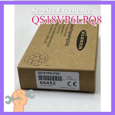  QS18VP6LPQ8 One NEW FOR BANNER QS18VP6LPQ8 Photoelectric Sensor Fast Shipping